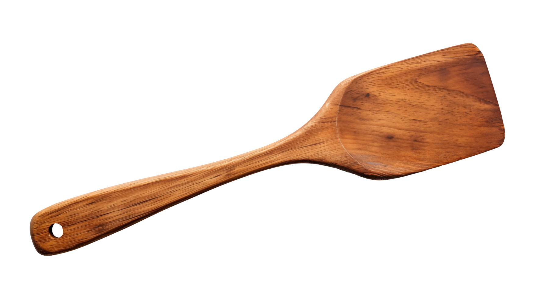 wooden spatula on isolated background png