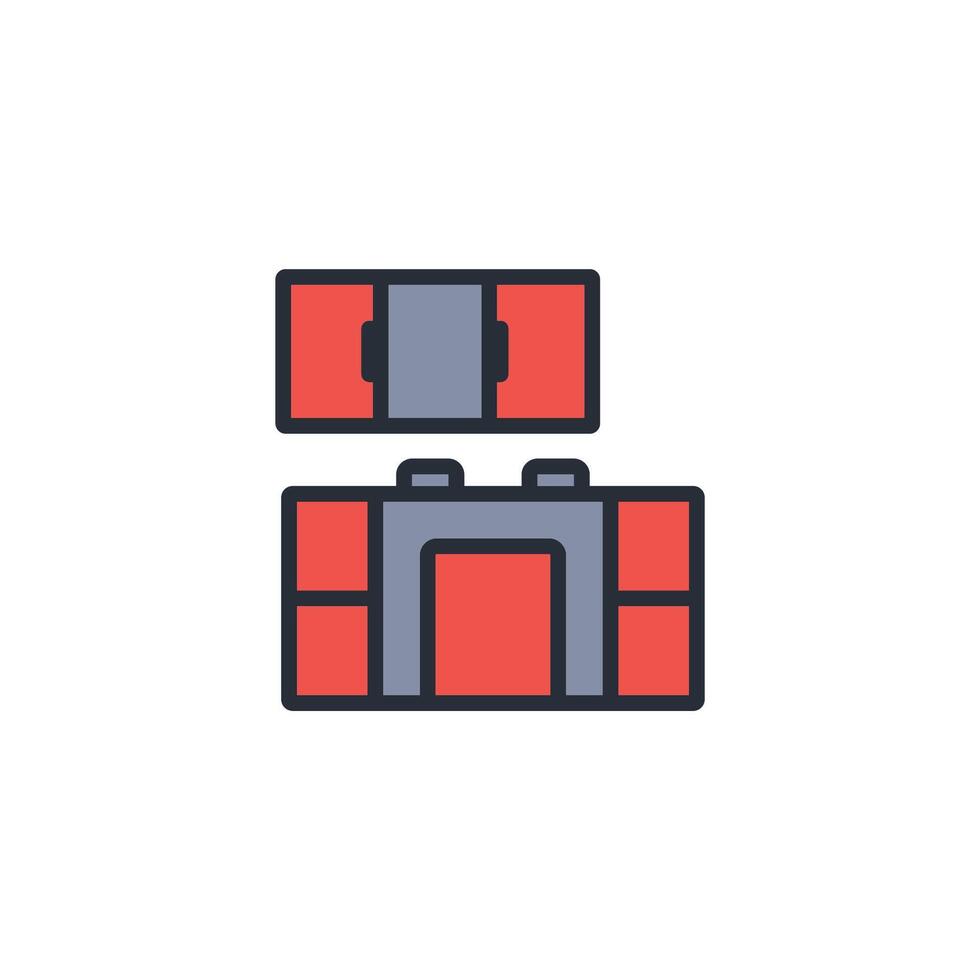 Kitchen icon. .Editable stroke.linear style sign for use web design,logo.Symbol illustration. vector