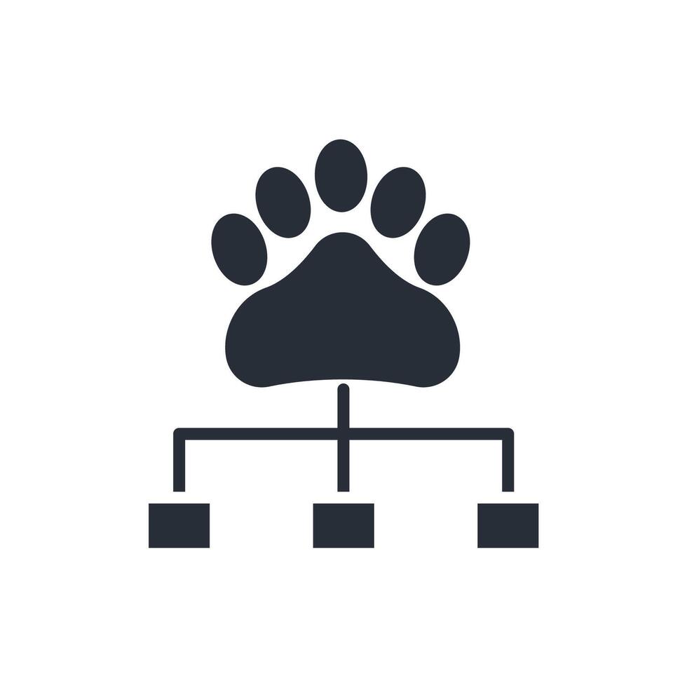 wildlife icon. .Editable stroke.linear style sign for use web design,logo.Symbol illustration. vector
