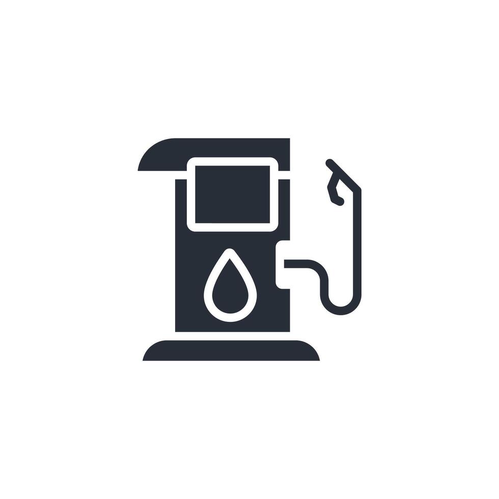 fuel tank icon. .Editable stroke.linear style sign for use web design,logo.Symbol illustration. vector