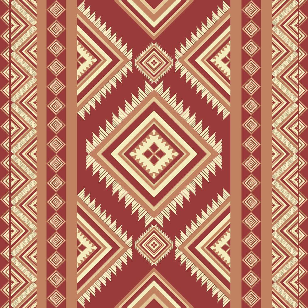 Bright Ethnic Patterns Embroidery. vector