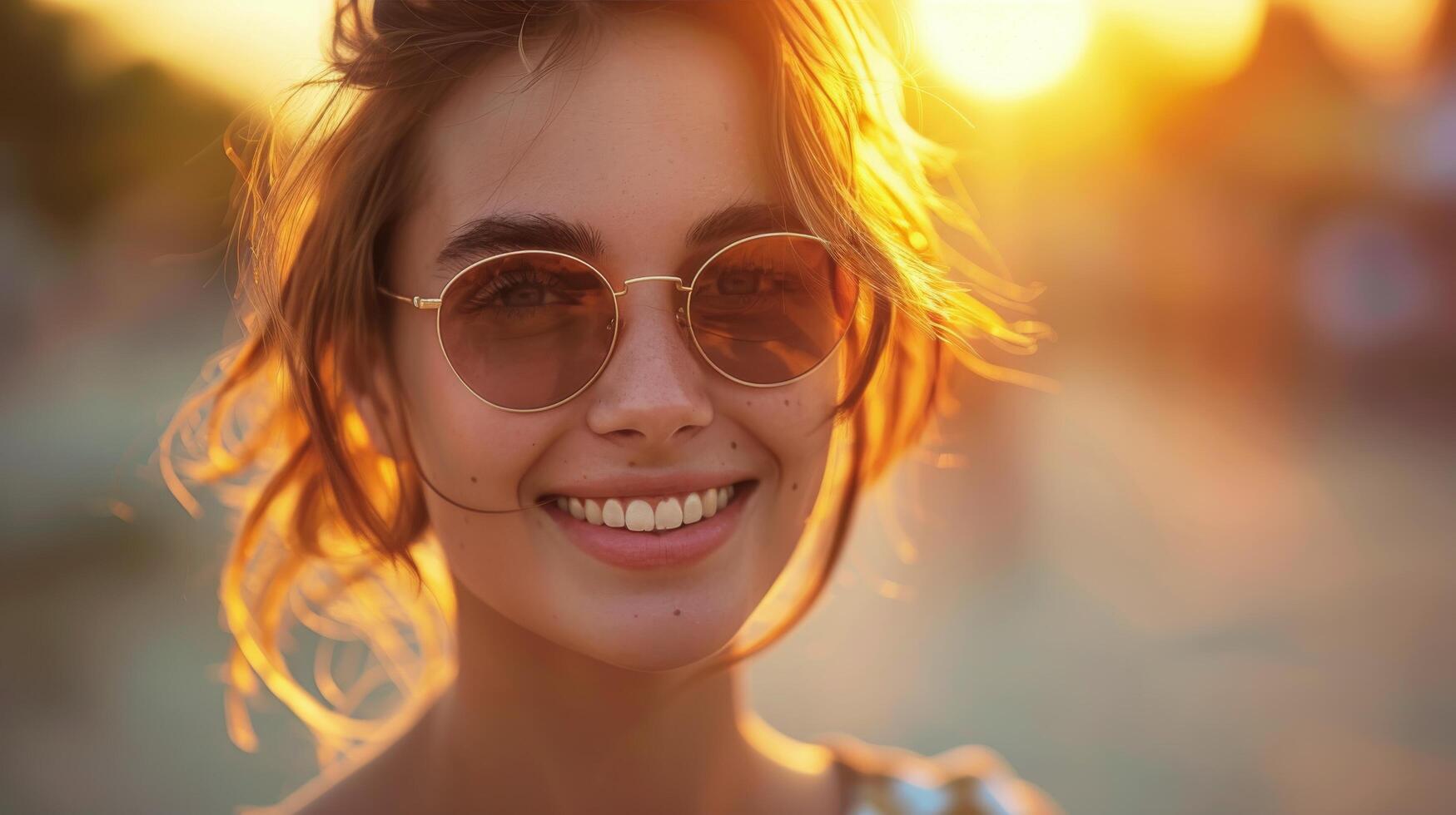 Person Wearing Sunglasses Close Up photo