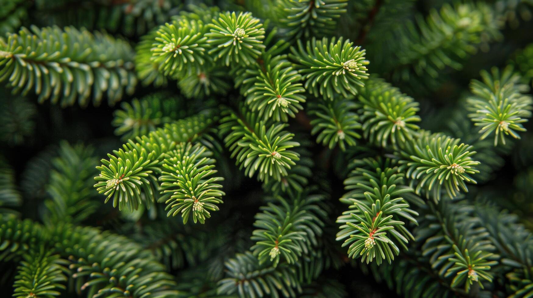 Pine Tree Close Up With Background Lights photo