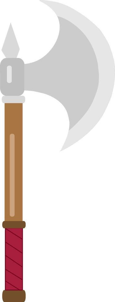 Medieval Battle Axe vector