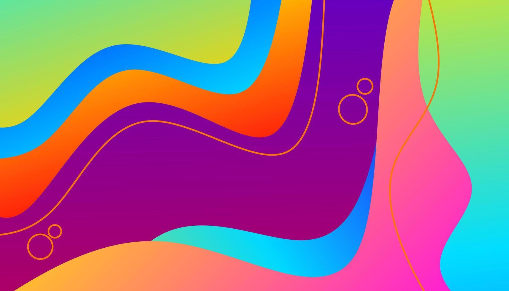 Colorful fluid gradient. Background texture. Abstrack art color.for your business vector