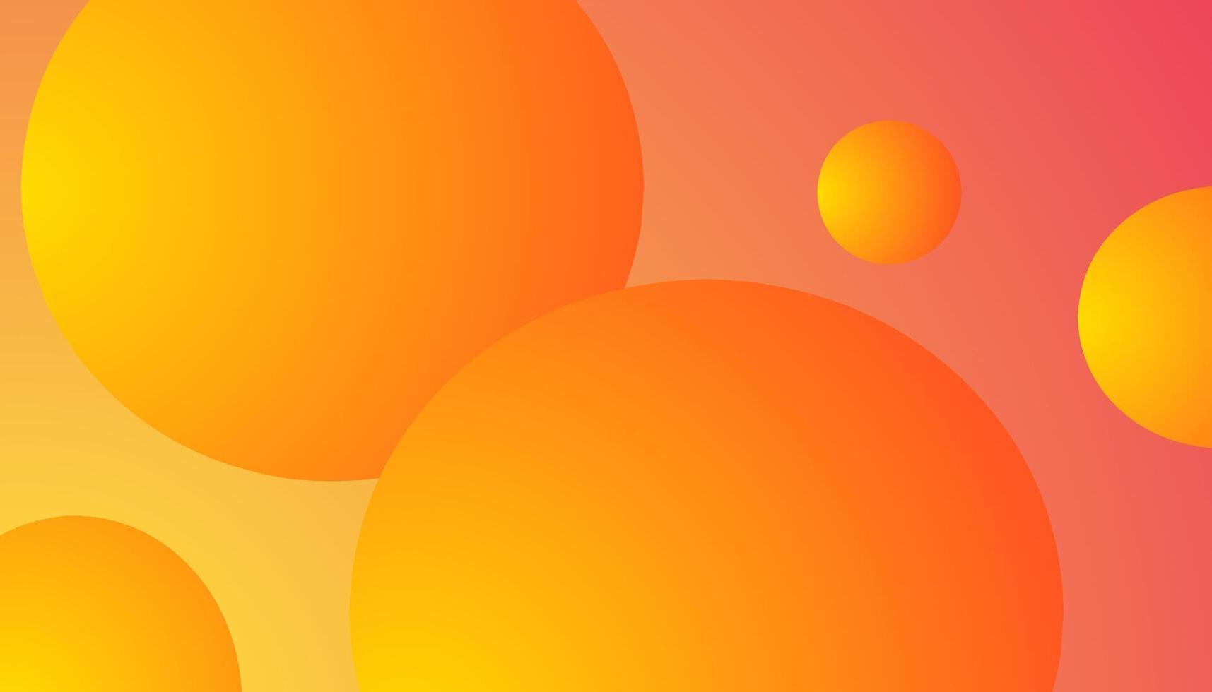 Circle abstrack banner. Gradient background with geometric circle vector