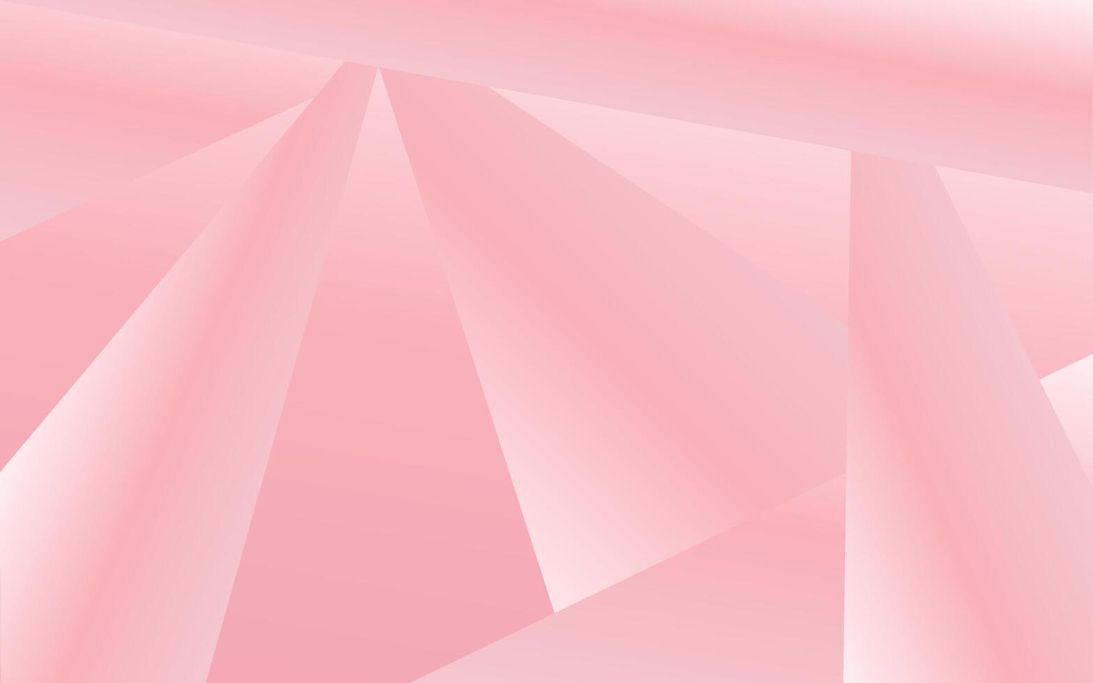 Minimal geometric background. Pink elements with gradient. vector
