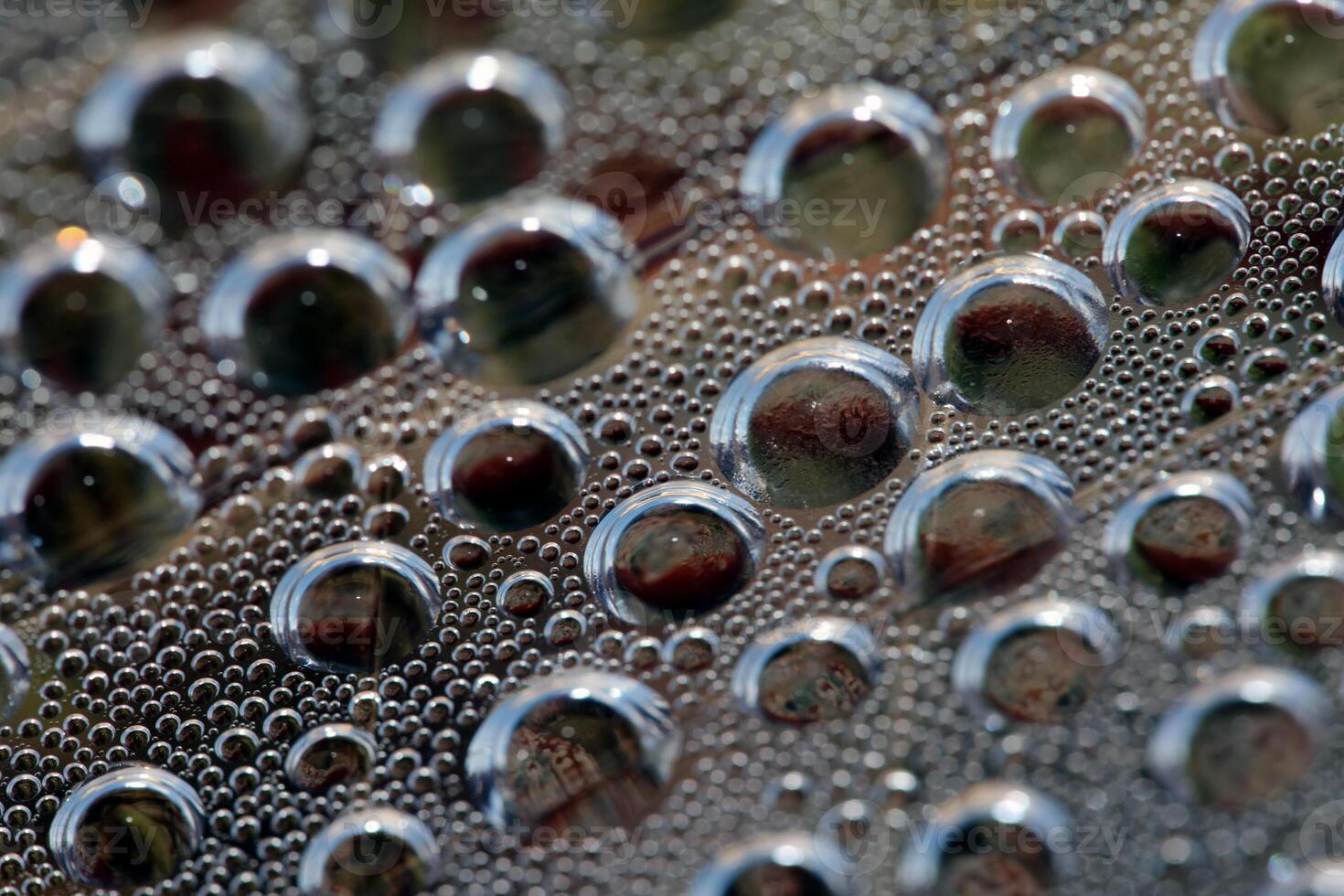 Water humidity drops bubbles macro on water colorful background liquid moments fifty megapixels big size instant printings photo