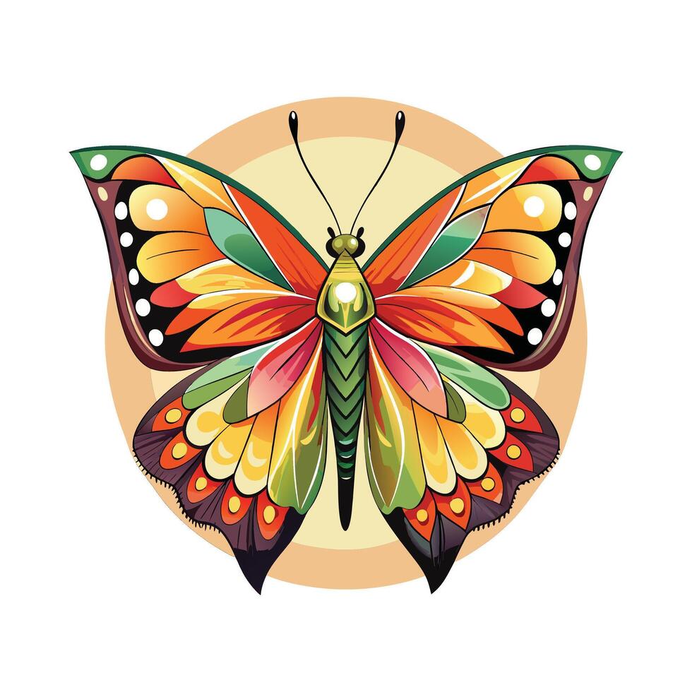 Colorful Butterfly illustration , unique, creative vector