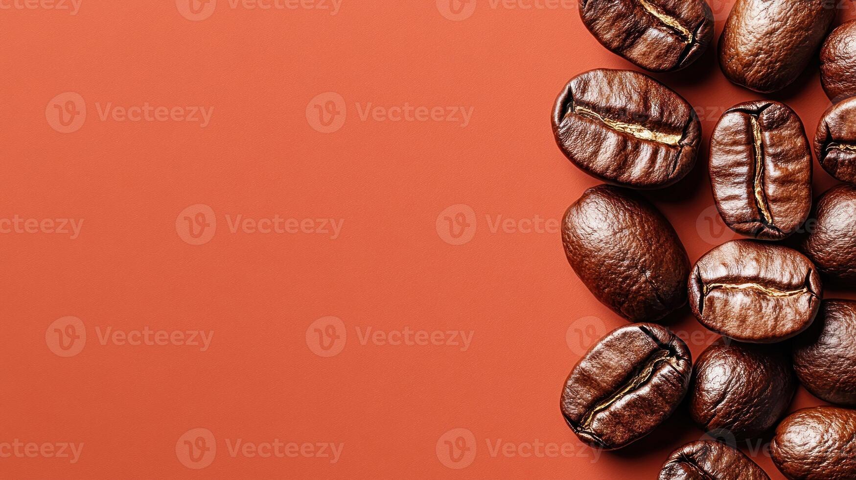 A close up of coffee beans with a lot of texture and a lot of coffee beans photo