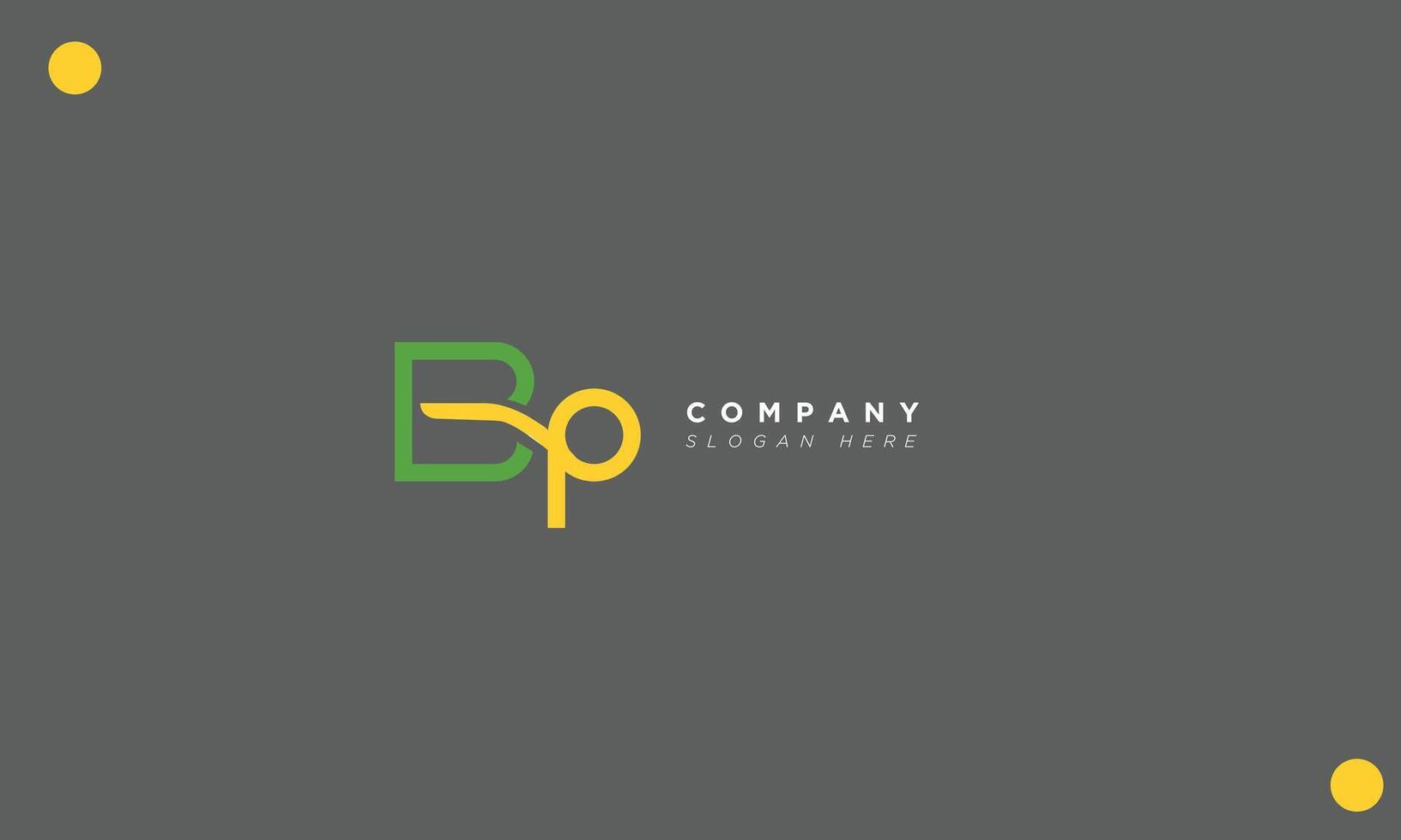 BP Alphabet letters Initials Monogram logo vector