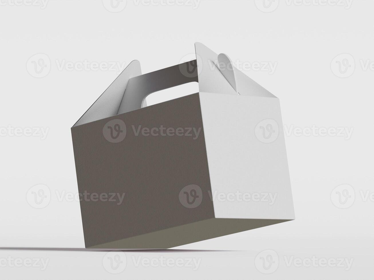 Cartoon cardboard boxes. Carton delivery boxes, open and closed shipping package with fragile signs, parcel delivery boxes photo