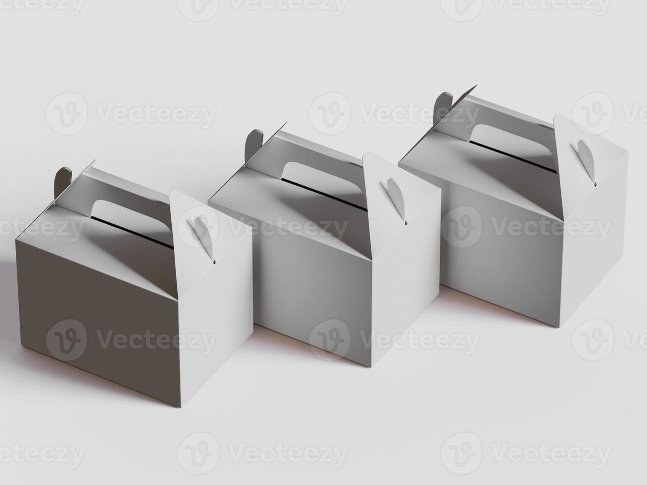 Cartoon cardboard boxes. Carton delivery boxes, open and closed shipping package with fragile signs, parcel delivery boxes photo