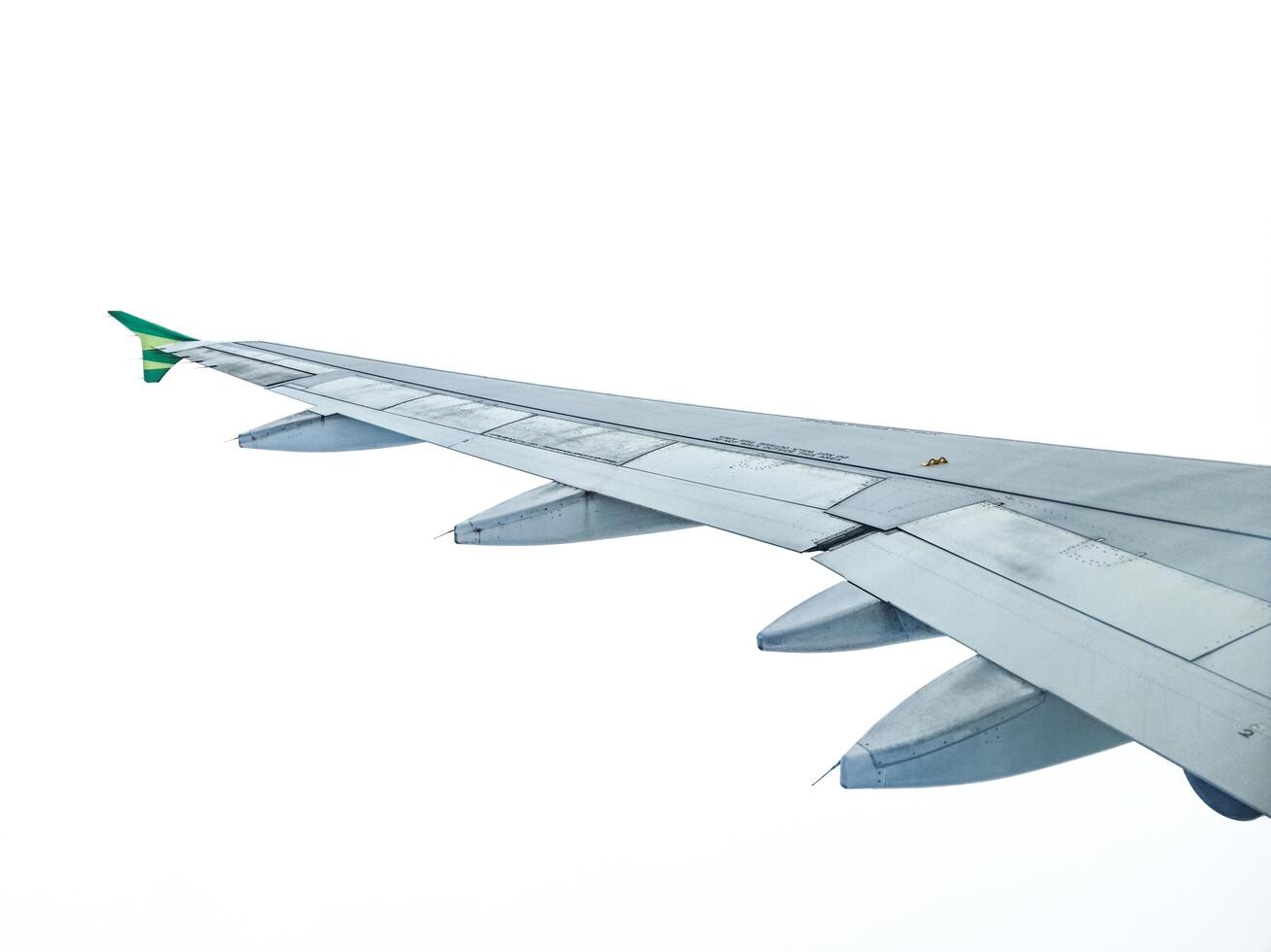 The Citilink plane is at the airport in Surabaya, July 03, 2024 photo