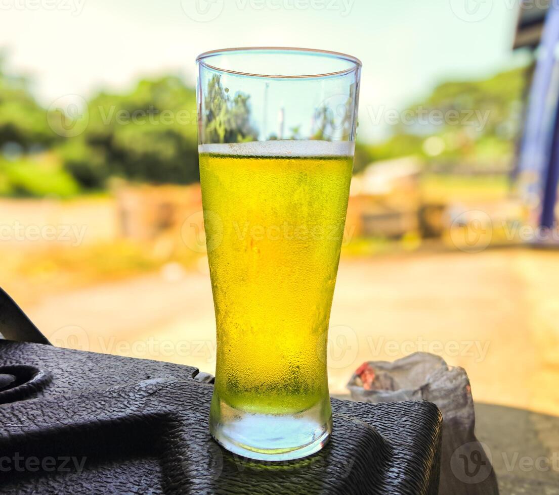 Colorful and cool drinks during the day photo