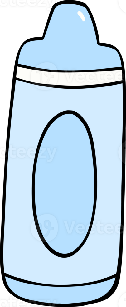Pastel school supplies blue crayon png