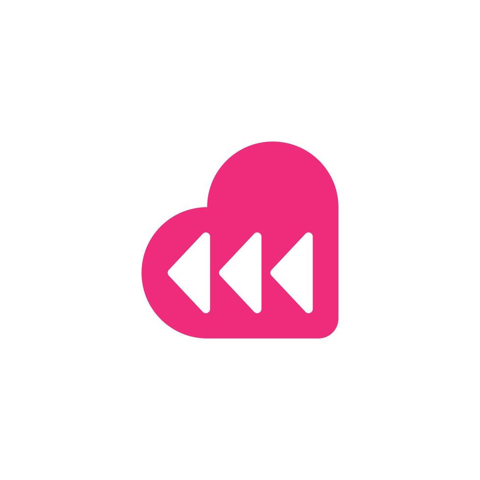 letter d stripes arrow cute motion logo vector