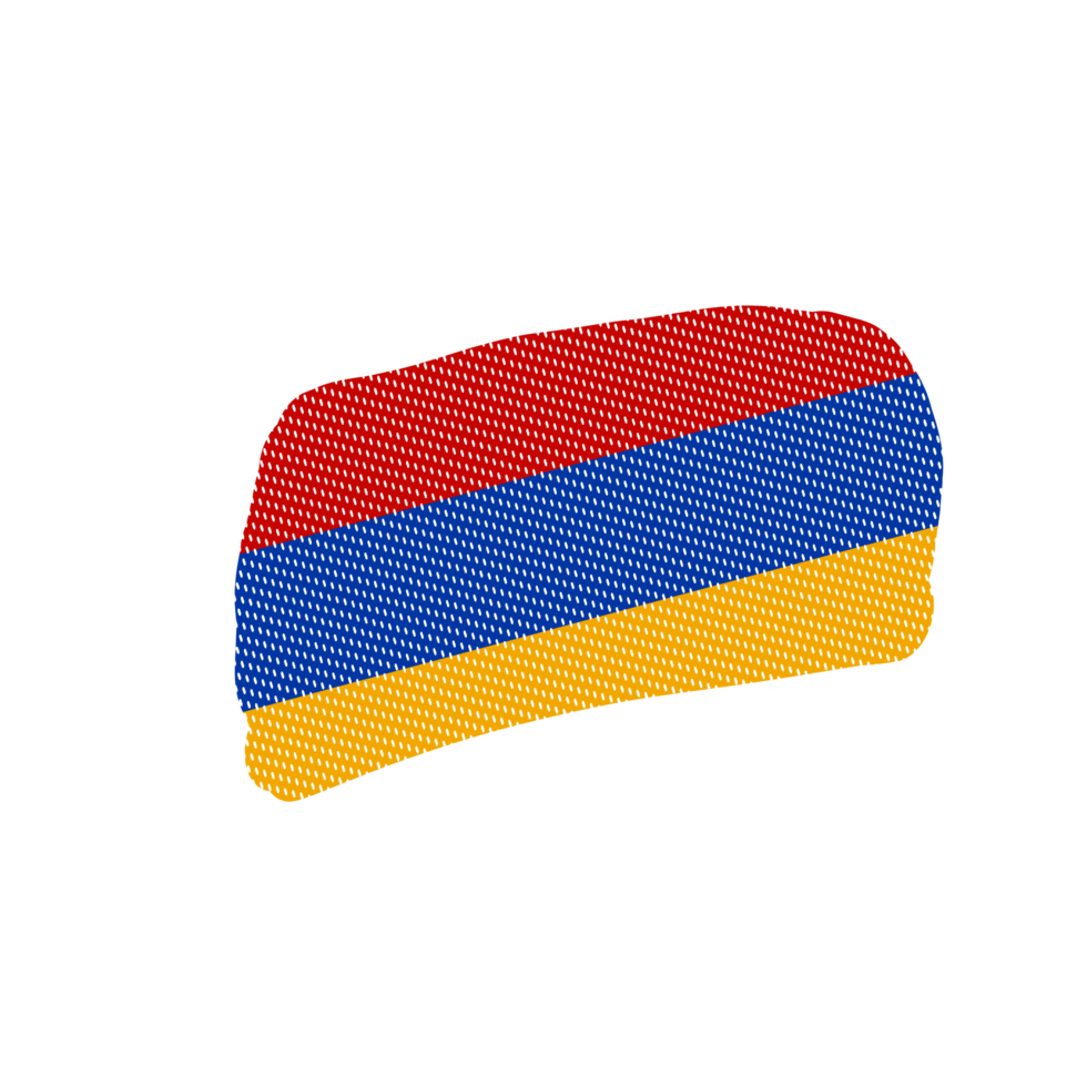 Abstract Brush Armania Flag png
