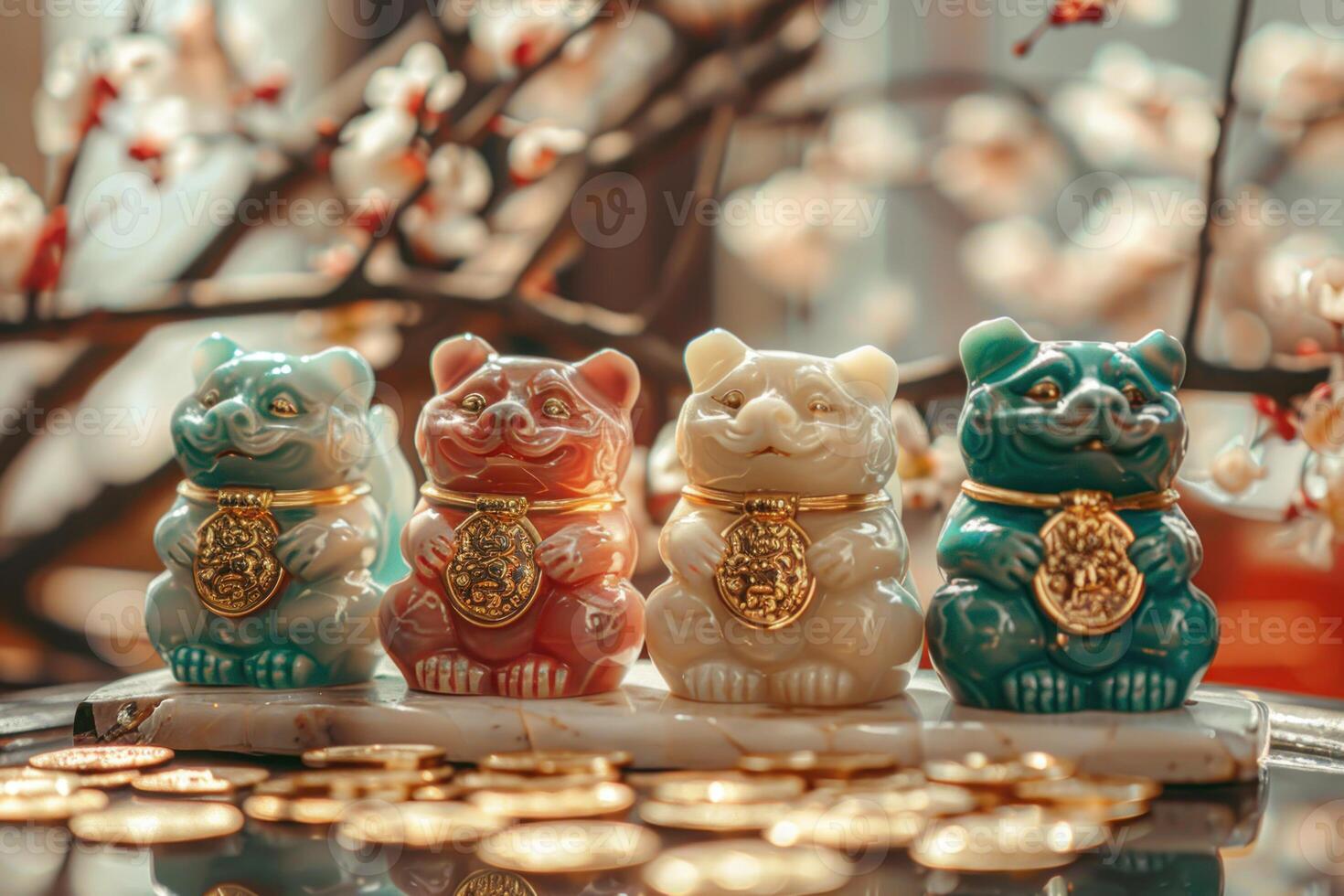 Jade Pixiu statue,pixiu symbol,pixiu Chinese,Pixiu is a symbol of good luck and money flowing in.Be prosperous and prosperous Prosper in business,wealth and wealth,people admire the business aspect. photo