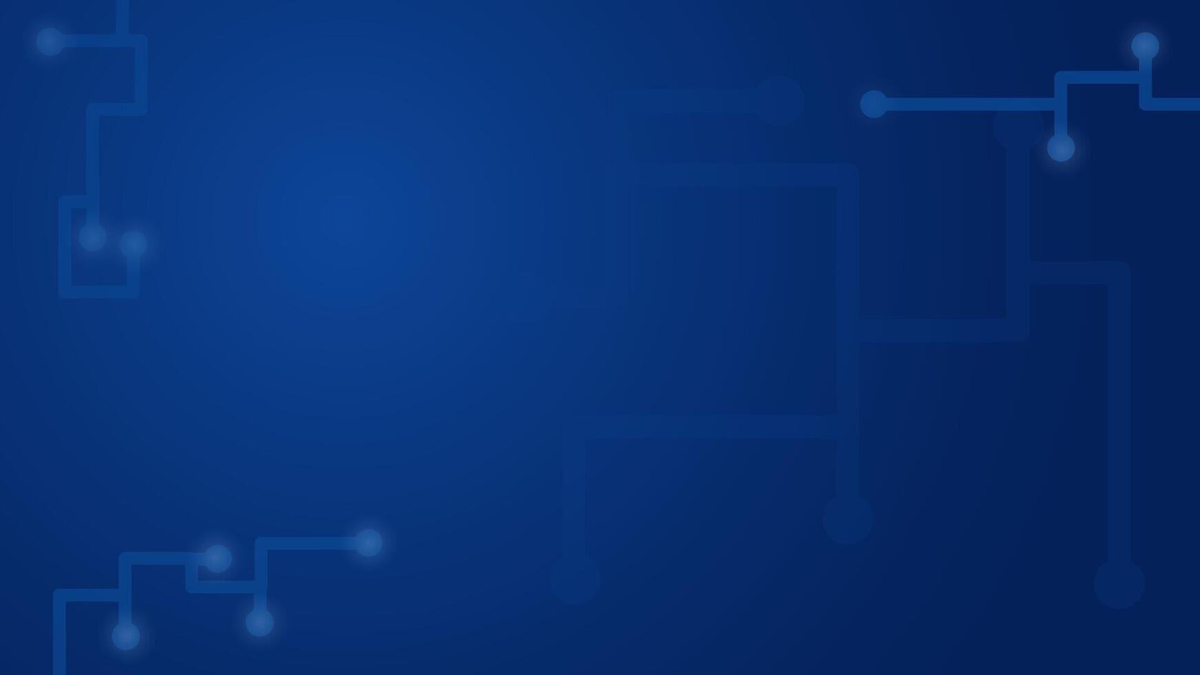 Futuristic background of blue color hud with small glowing lines. Suitable for wallpaper, presentations, banners, etc. vector