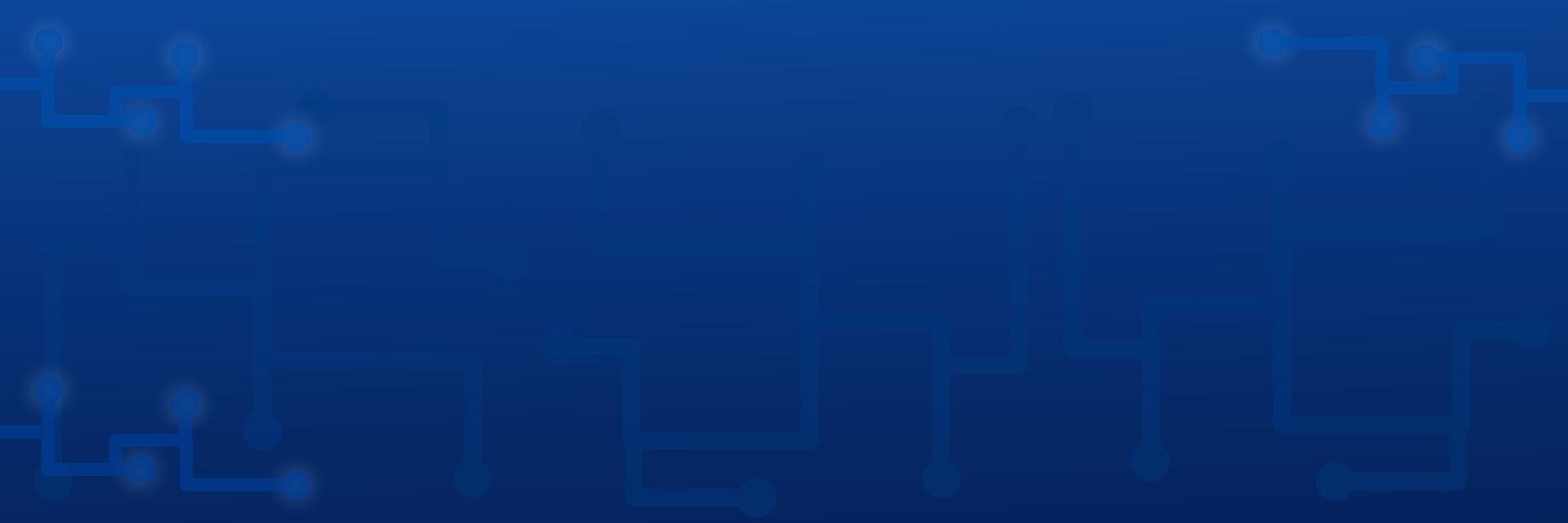 Futuristic hud banner background with blue colors and glowing lines. Suitable for wallpaper, presentations, banners, etc. vector