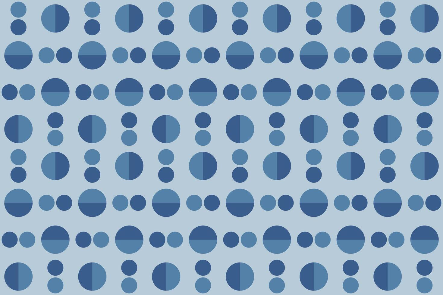 Geometric Pattern - Geometric Background - Abstract Background - Circles - Blue - Use in Print and Electronic Media, Packaging, Poster, Banner, Ad, Wall Art, Wallpaper, Apparel and Web Design vector