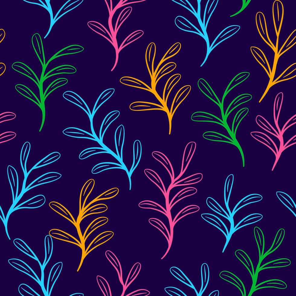 leaves pattern background. tea leaf seamless pattern. leaves pattern background. seamless patterns with leaves background. vector