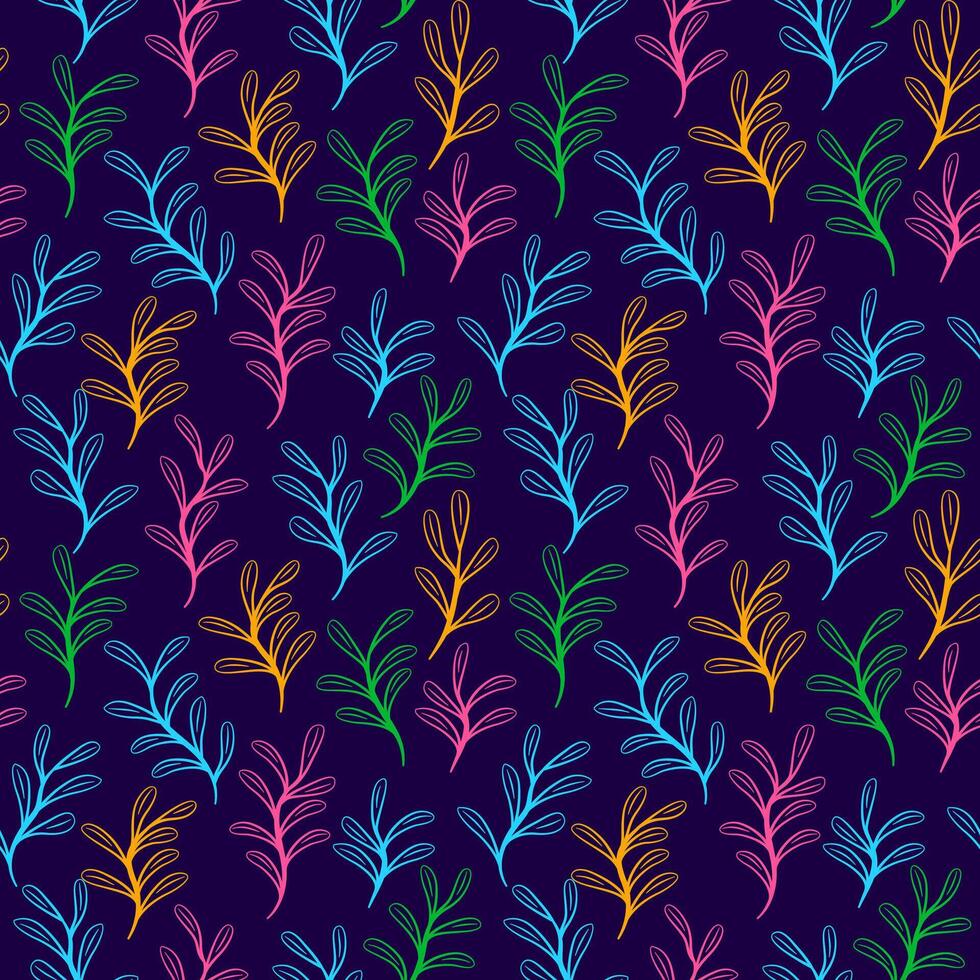 leaves pattern background. tea leaf seamless pattern. leaves pattern background. seamless patterns with leaves background. vector