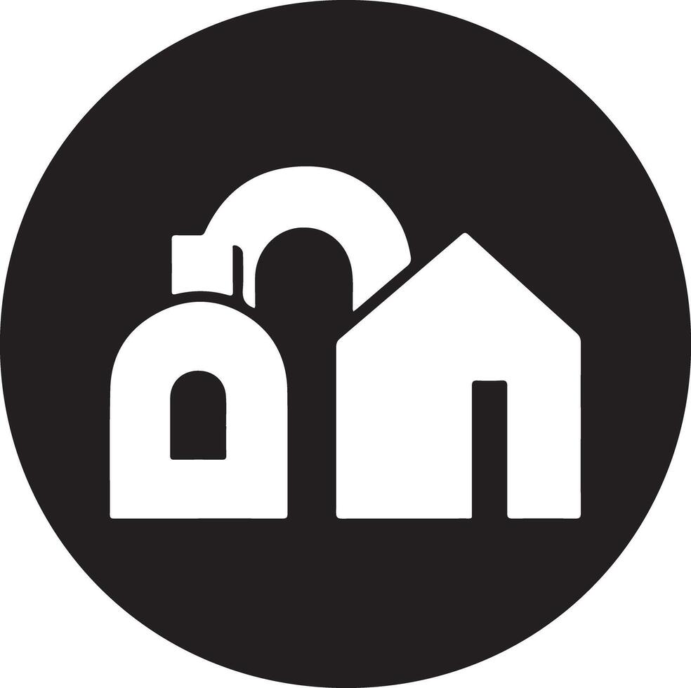 Modern, minimalistic icons for web and mobile interfaces silhouette vector