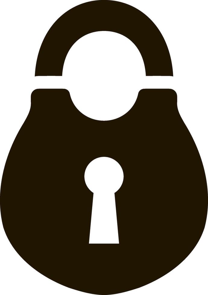 Lock icon House protect vector