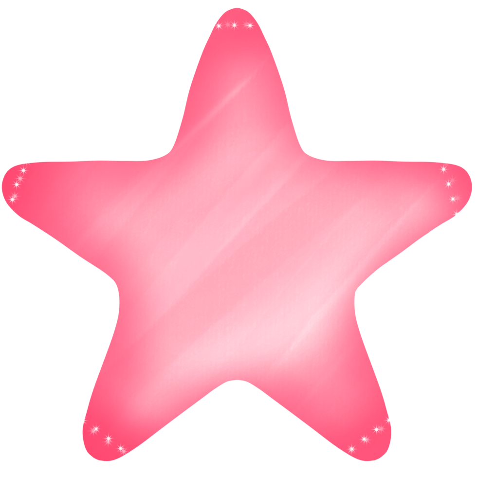 Cute stars for Christmas decorations png