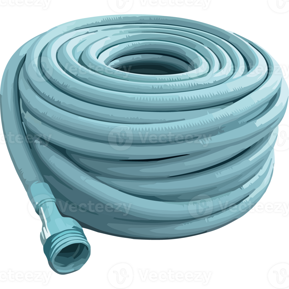 A blue hose with a hose attached to it png