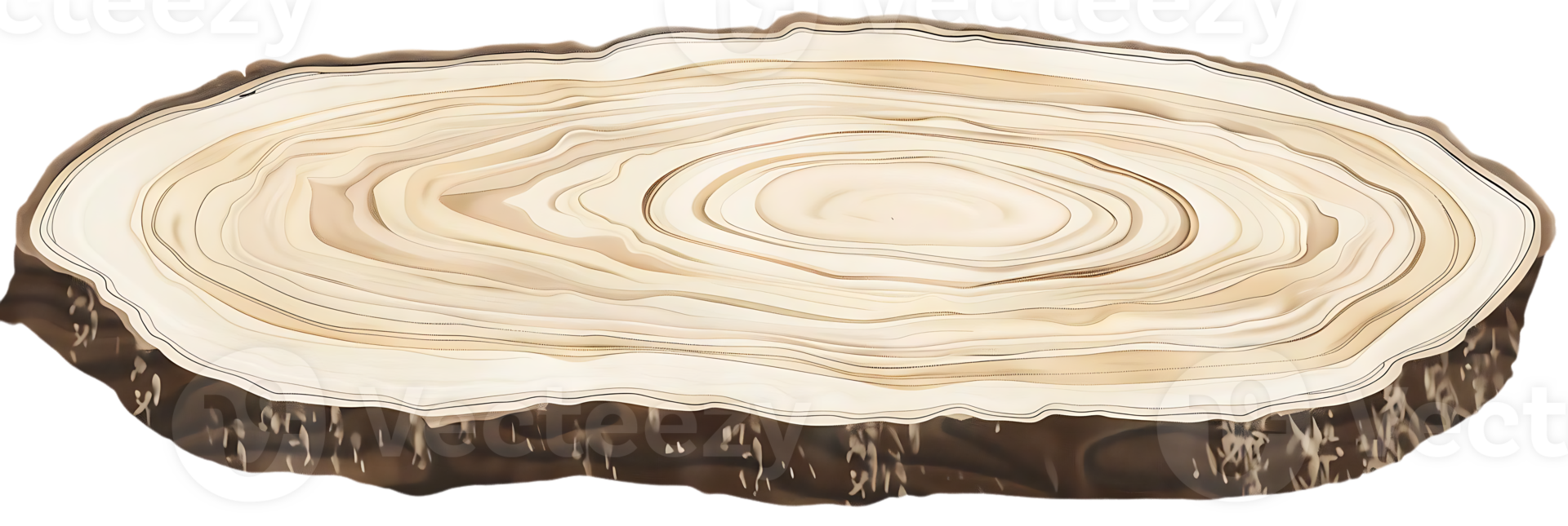 Natural Wood Grain Texture with a Transparent Background, Perfect for Design Projects png