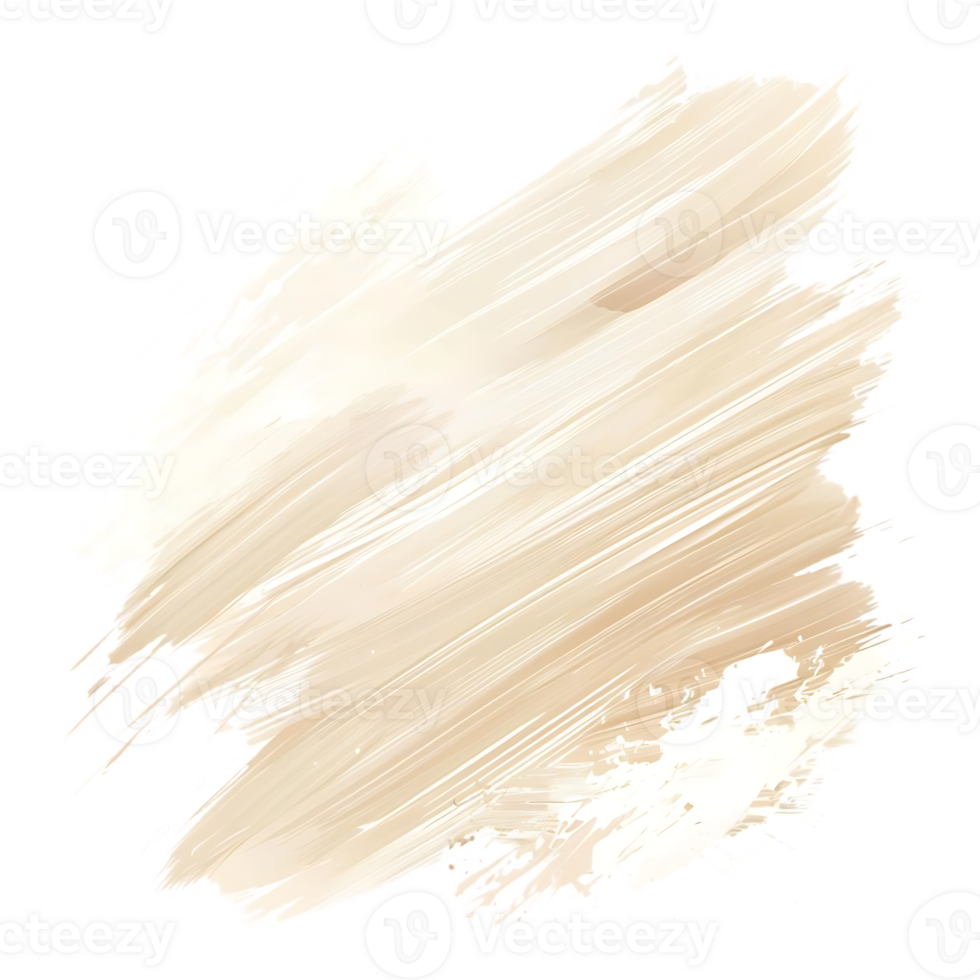 Abstract Beige Brushstrokes with a Transparent Background - Create Stunning Designs with this Free Resource png
