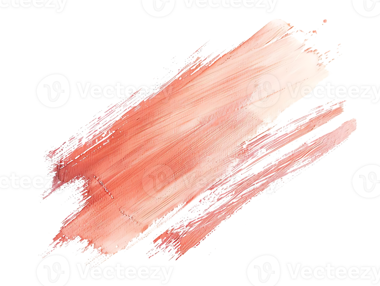 Abstract Brush Stroke with a Transparent Background, Perfect for Design Projects png