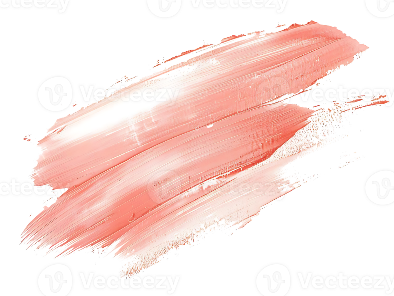 Abstract Pink and White Paint Strokes with a Transparent Background png