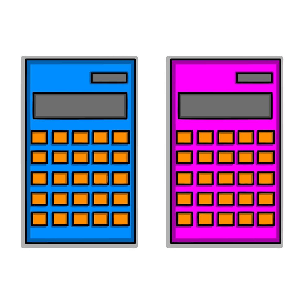 calculator keyboarad for count vector