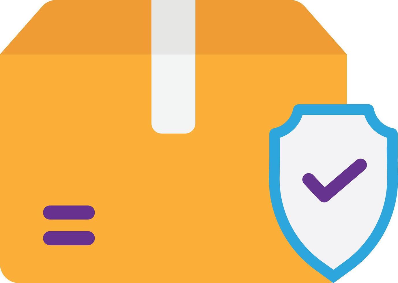 Package Protection Box vector