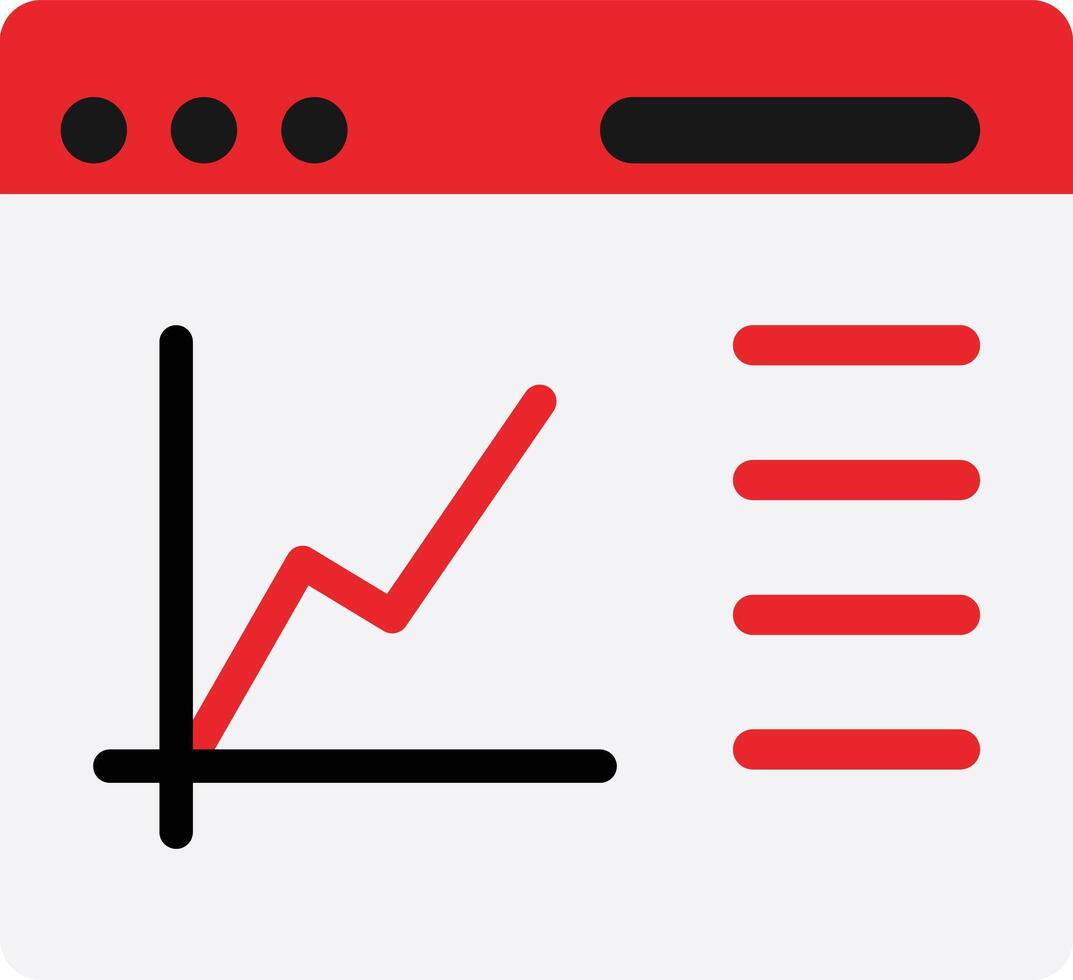 Stats Graph Chart vector