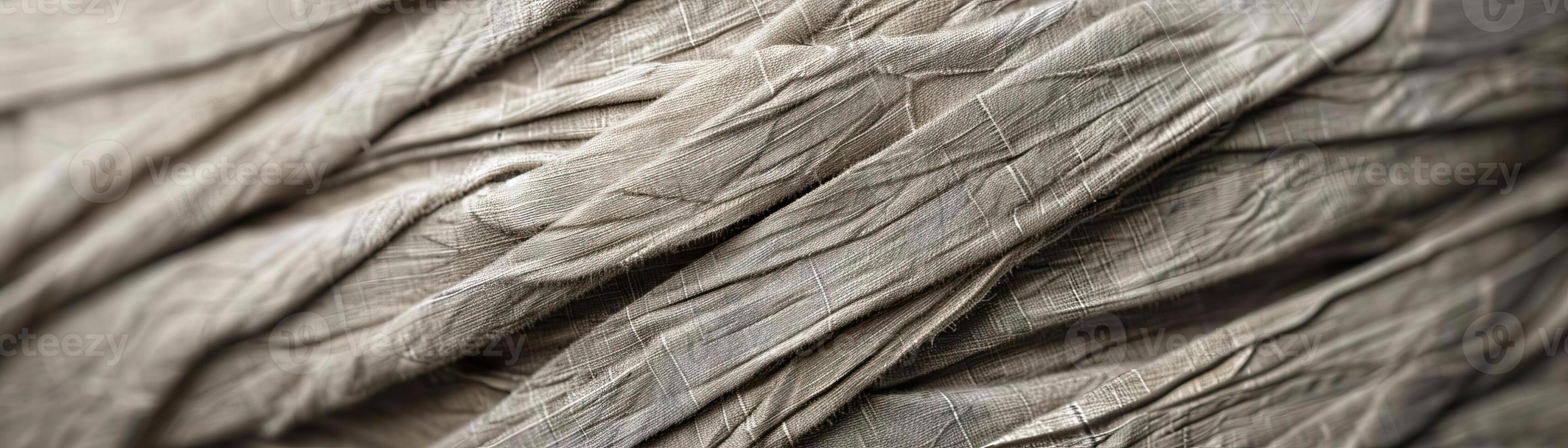 Mummy wrappings creating a chilling background, aged and tattered, editorial photography, empty space for text on left photo