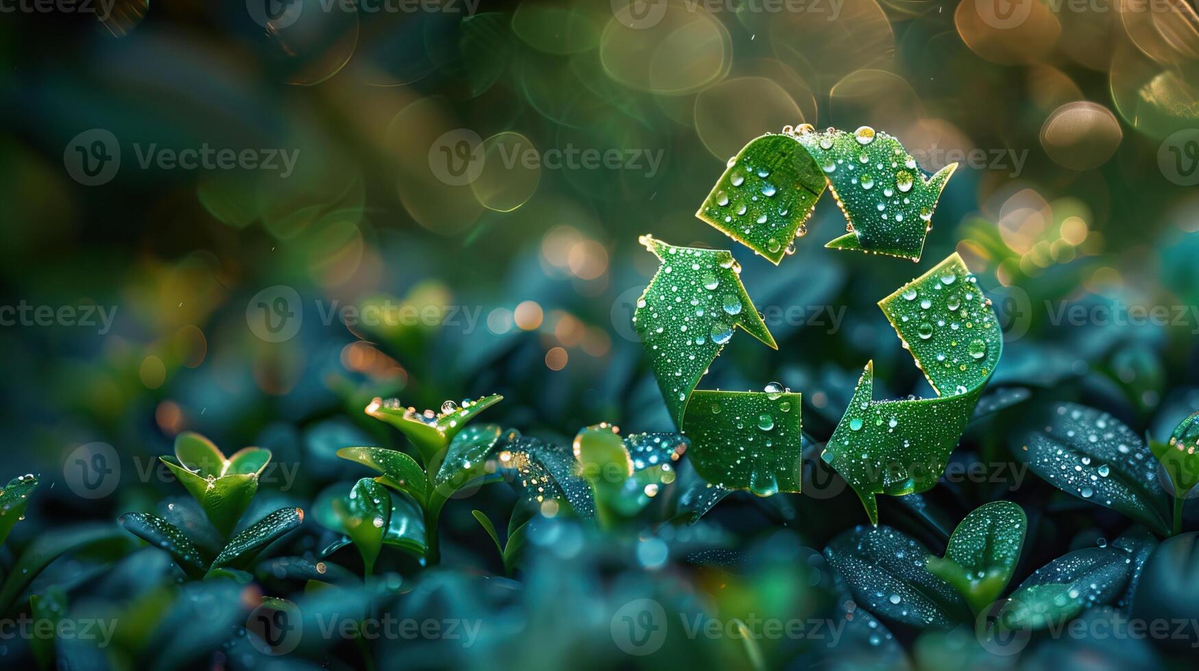 Going green is as easy as recycling. Do your part to help the environment and recycle today. photo
