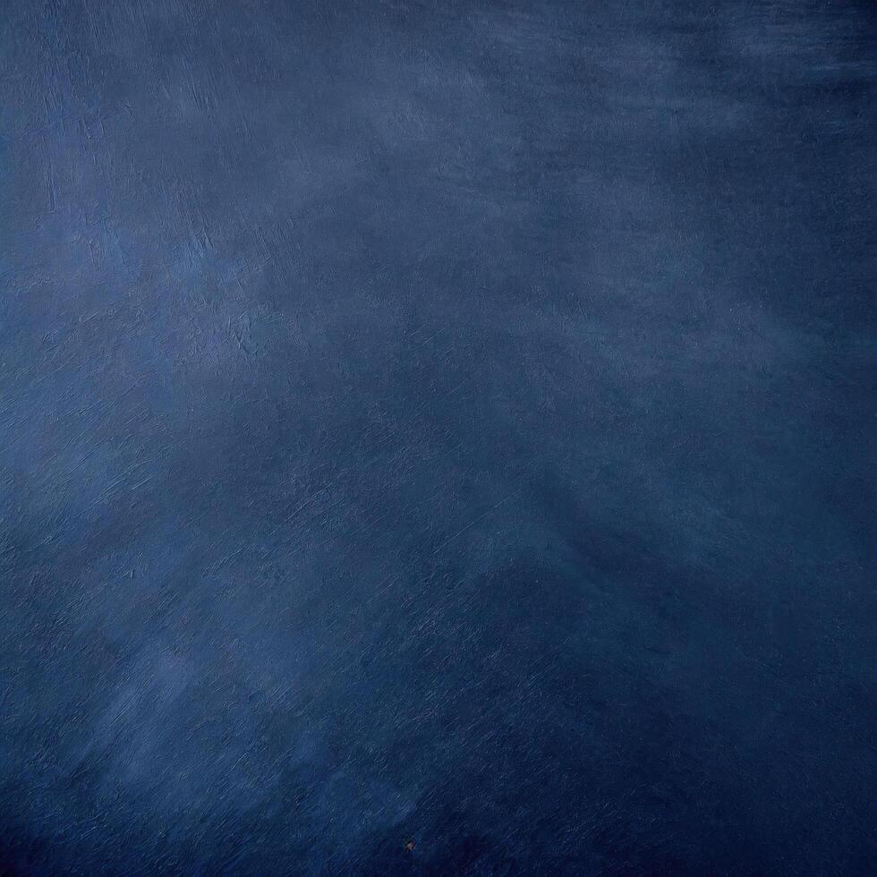 Dark blue grunge textured background, ideal for design projects, backdrops, and creative applications with a moody, vintage feel. photo