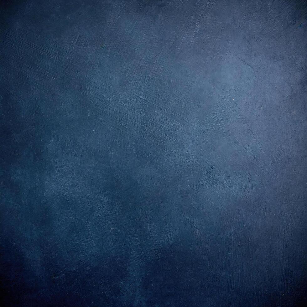 Dark blue grunge textured background, ideal for design projects, backdrops, and creative applications with a moody, vintage feel. photo