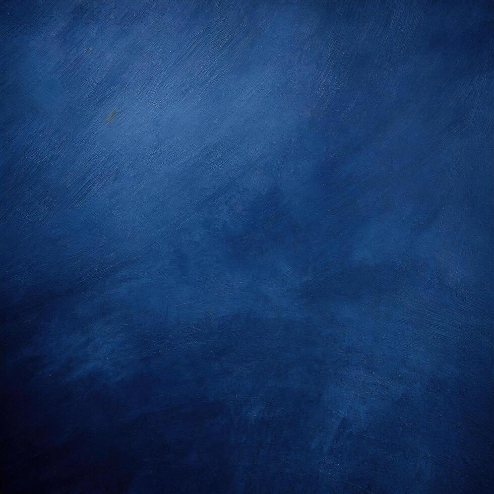 Dark blue grunge textured background, ideal for design projects, backdrops, and creative applications with a moody, vintage feel. photo