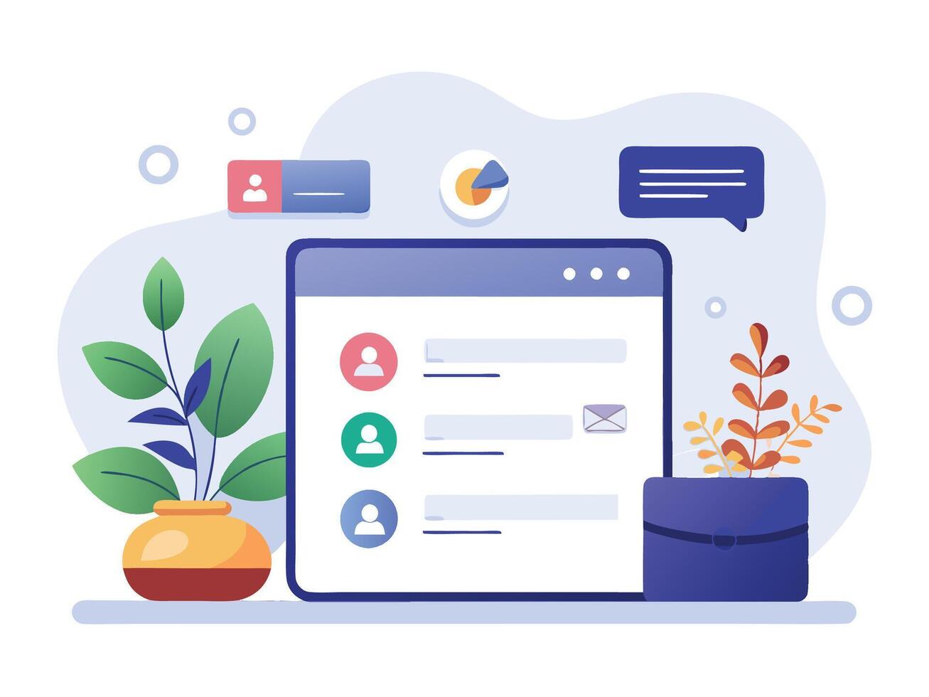 User Interface Wireframe- Sign In, Up vector