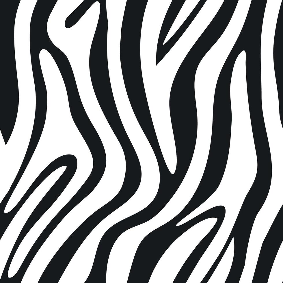 zebra print seamless pattern vector