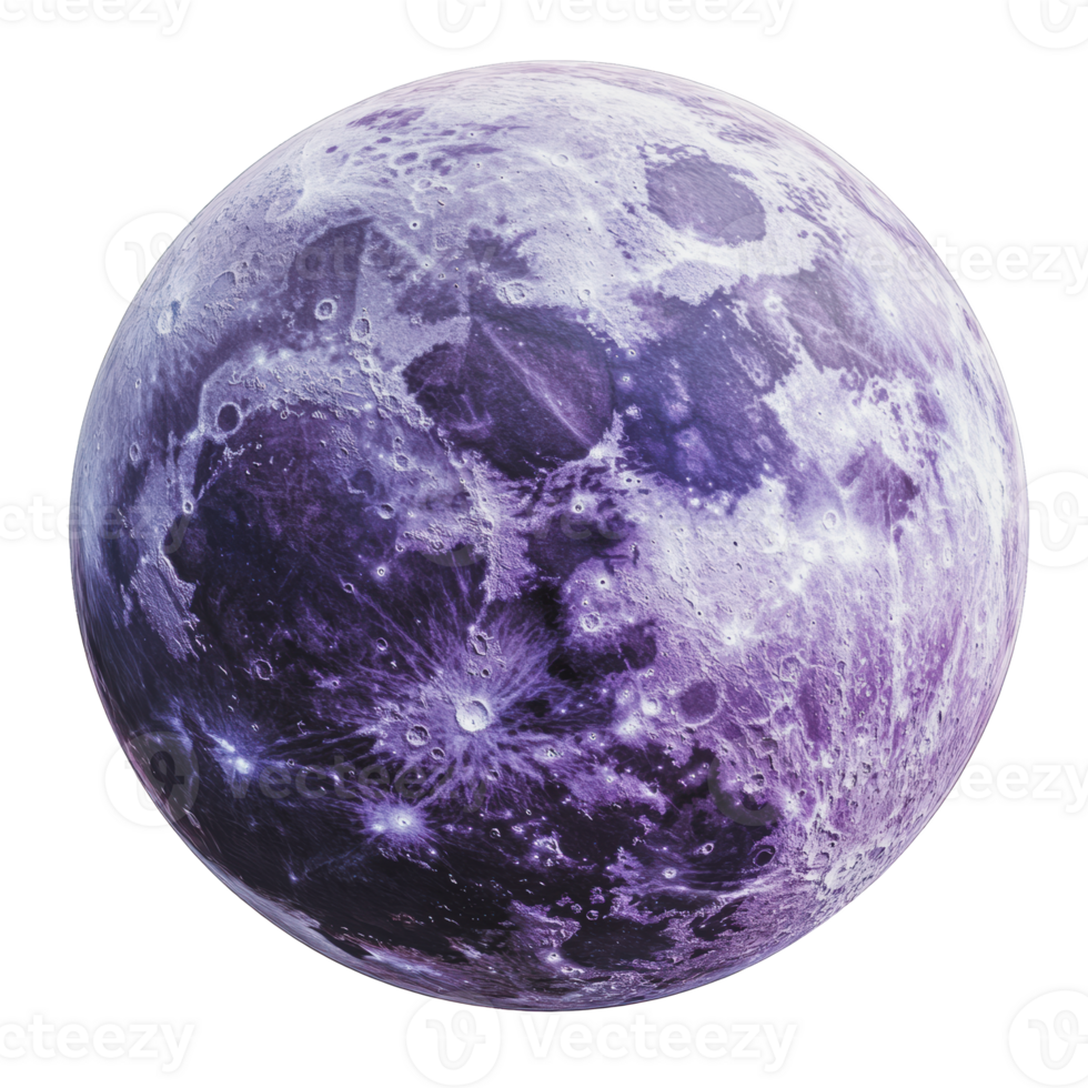 Full moon glowing in a starry night sky png