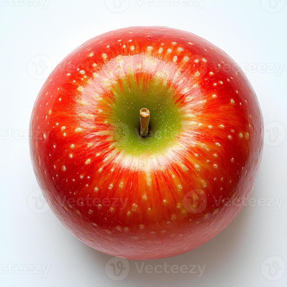 Apple isolated on white background with shadow photo