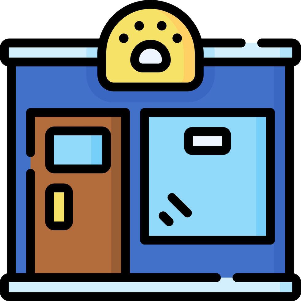pet shop illustration design vector