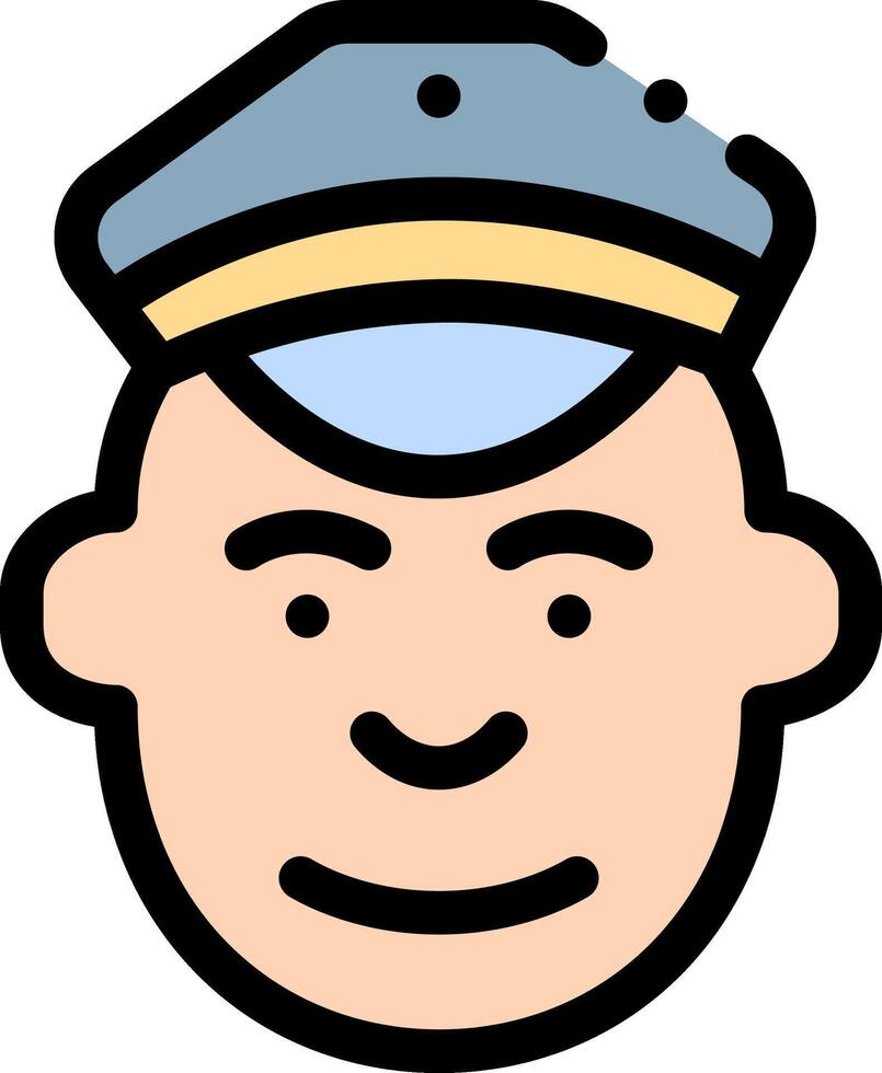 pilot illustration design vector